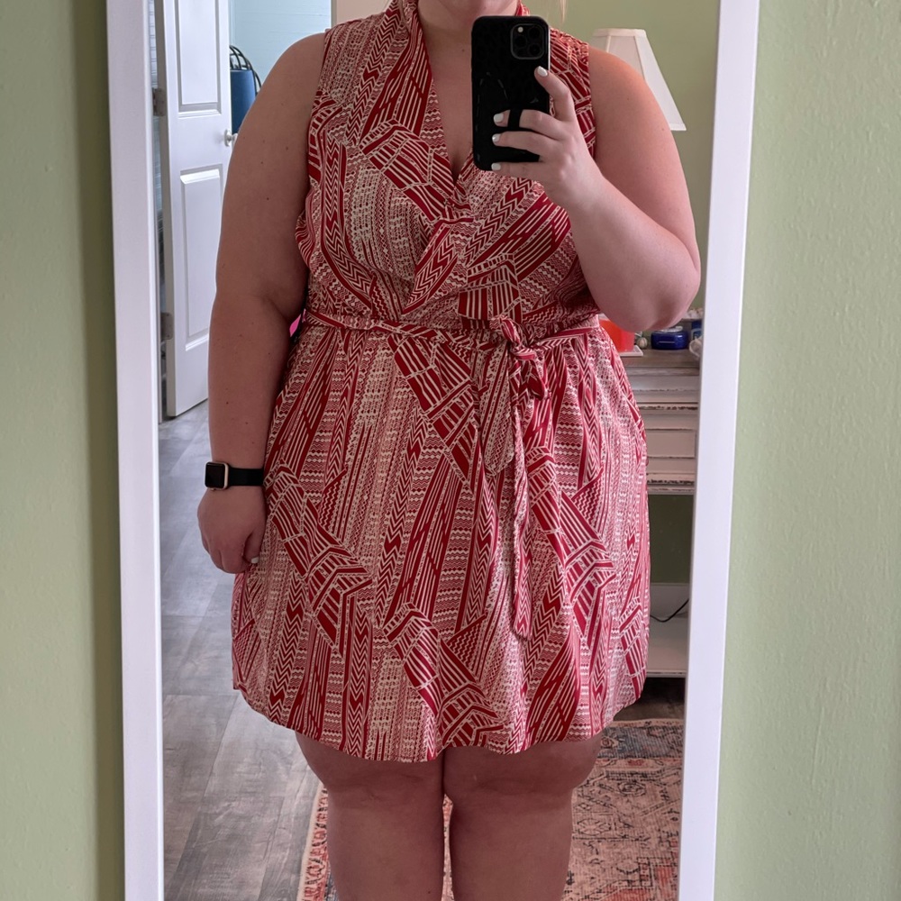 Just the red dress!